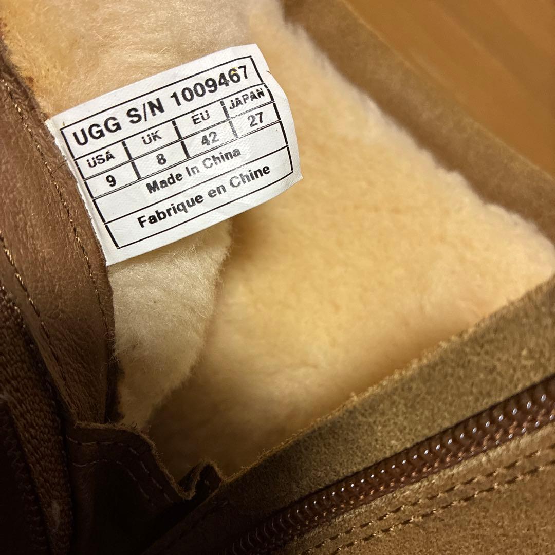 UGG 防水スエードムートンブーツ ブラウン