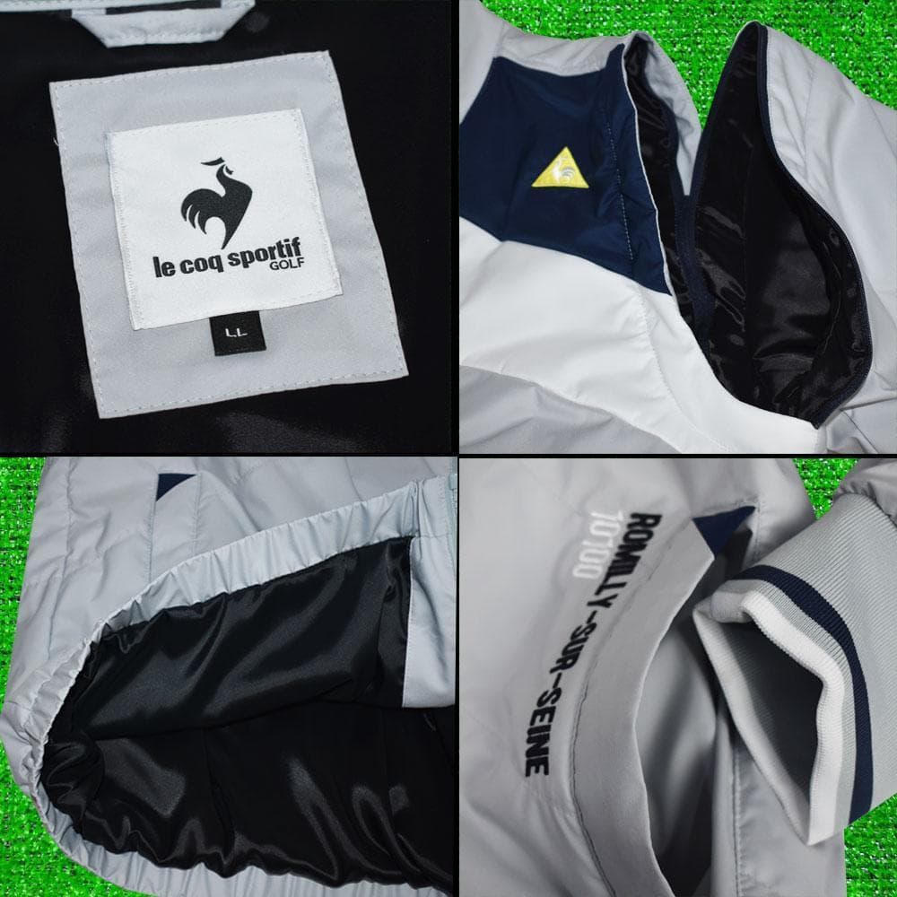 ルコックスポルティフ ２ＷＡＹジャケット【ライトグレー/LL】新品