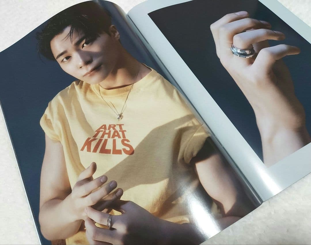 ムンビン&サナ FLAWLESS ツイストダブルリング+パンフレット+巾着セット