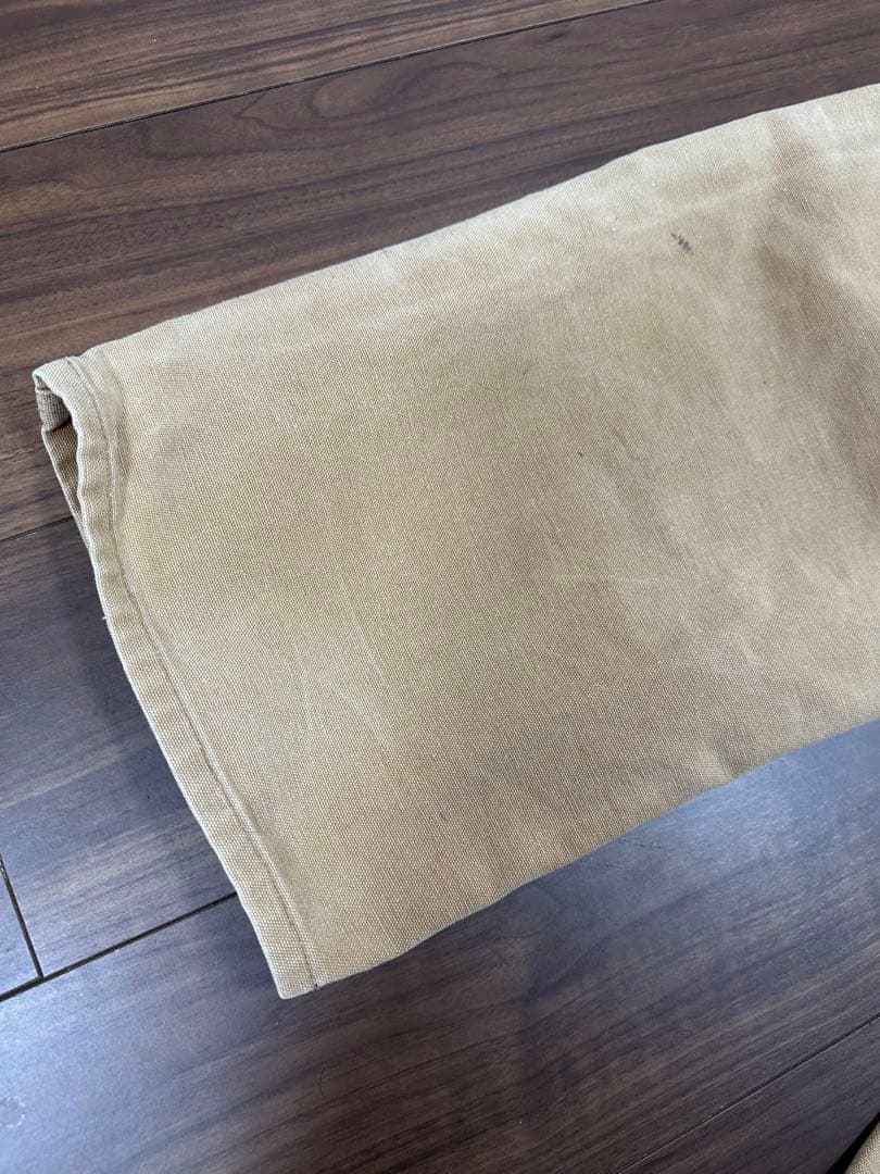 週末値下げ！希少エプロン付きUSA製Carhartt オーバーオールダブルニー