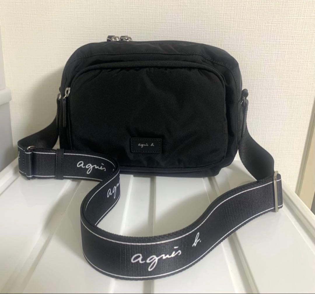 【新品未使用】　アニエスベー　 ナイロン ショルダーバッグ サコッシュ