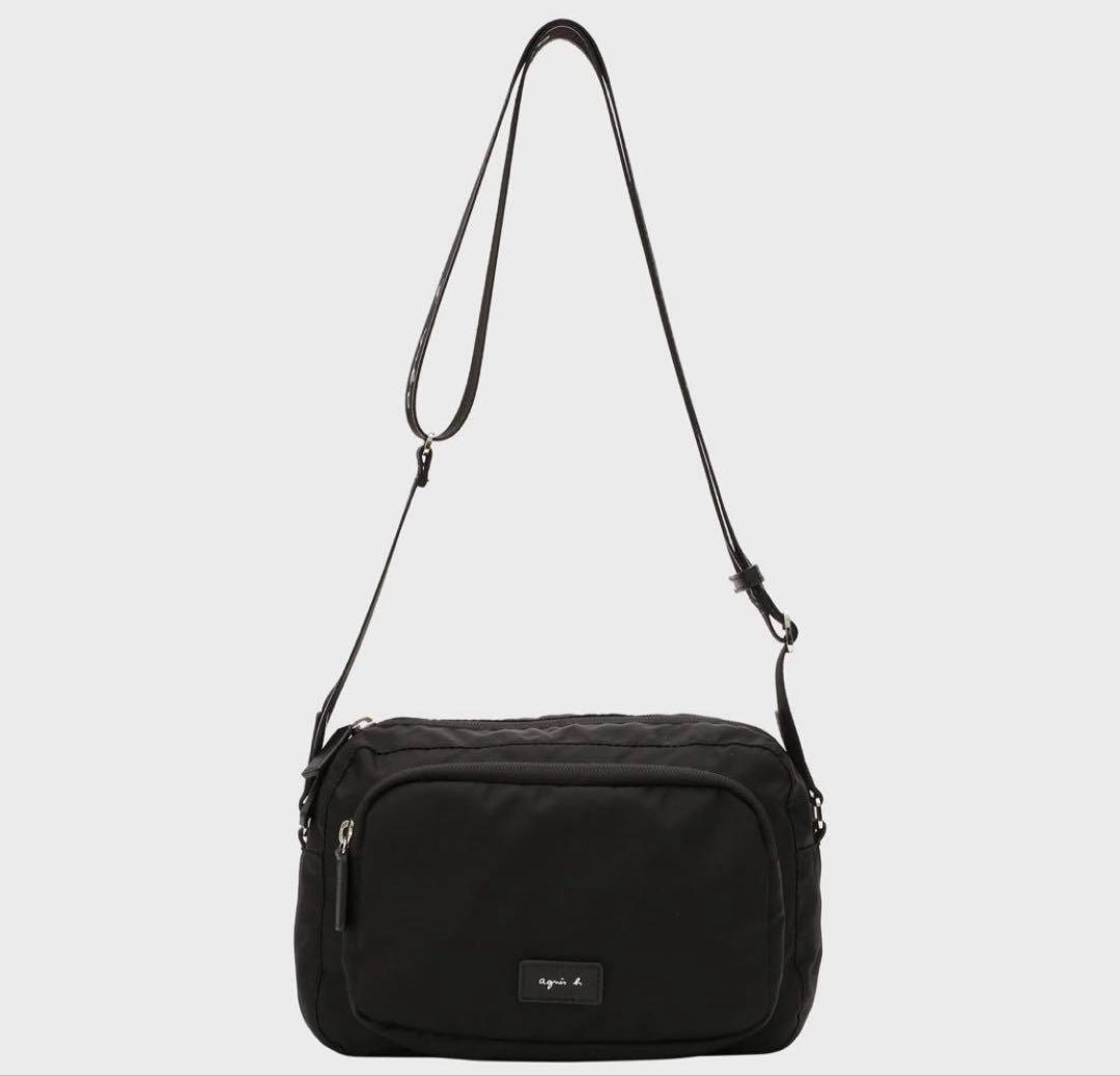 【新品未使用】　アニエスベー　 ナイロン ショルダーバッグ サコッシュ