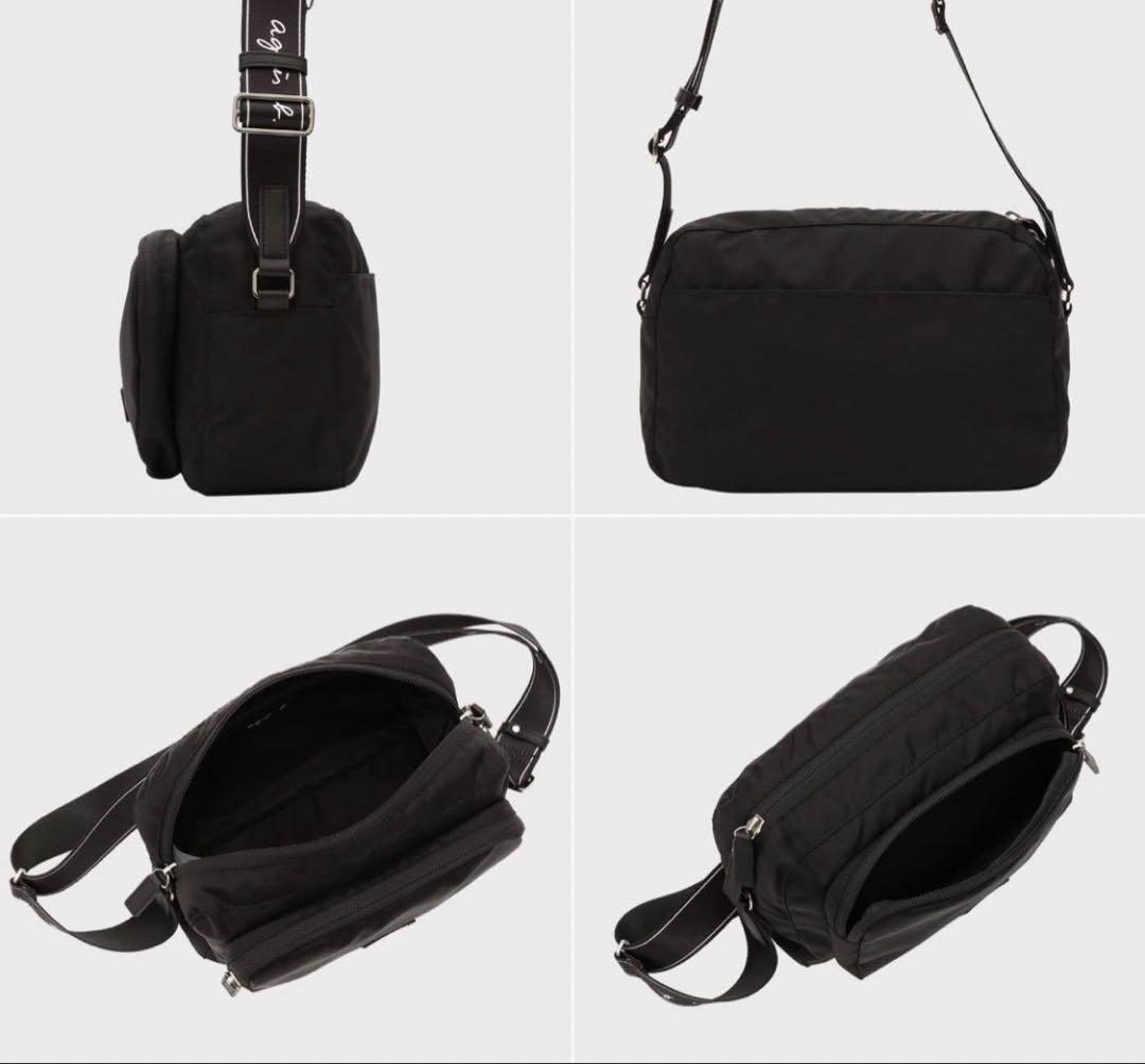 【新品未使用】　アニエスベー　 ナイロン ショルダーバッグ サコッシュ