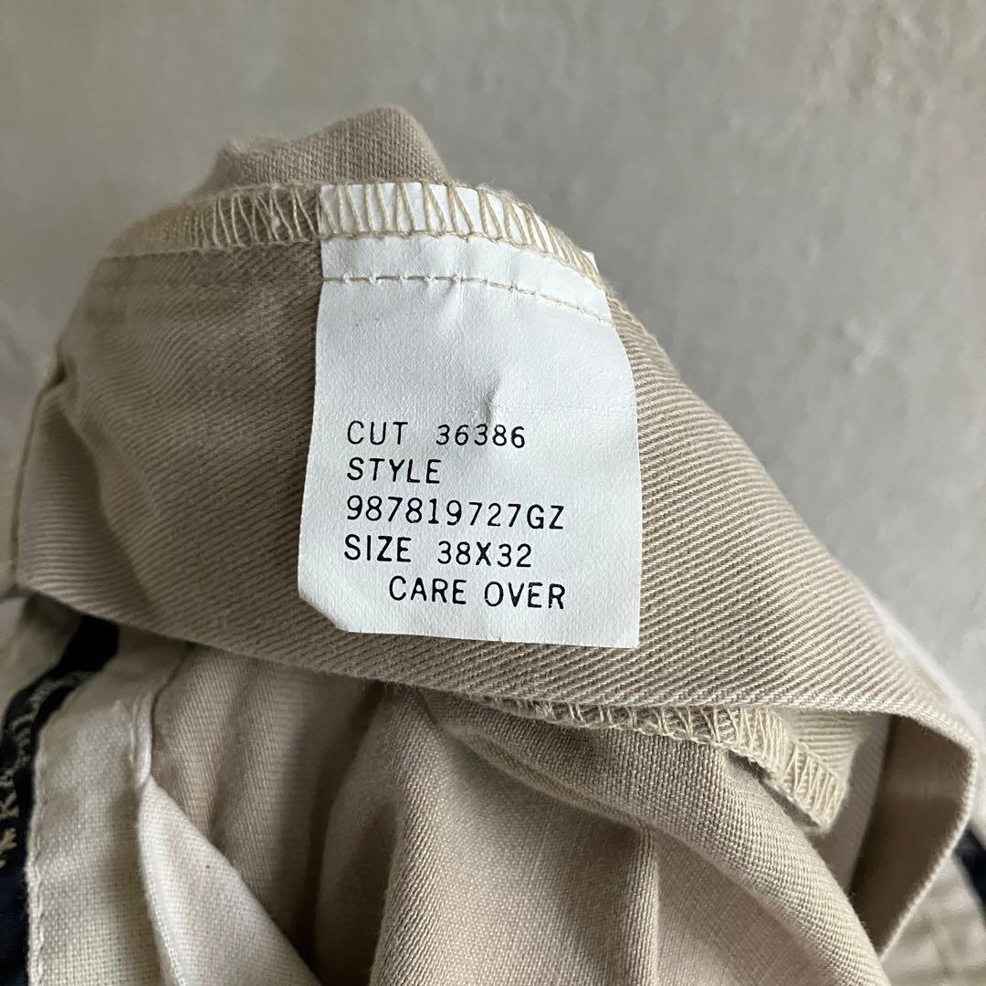 USA製 Ralph Lauren タックチノ チノパン 38