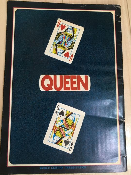 QUEEN ツアーパンフ　パンフレット　1975