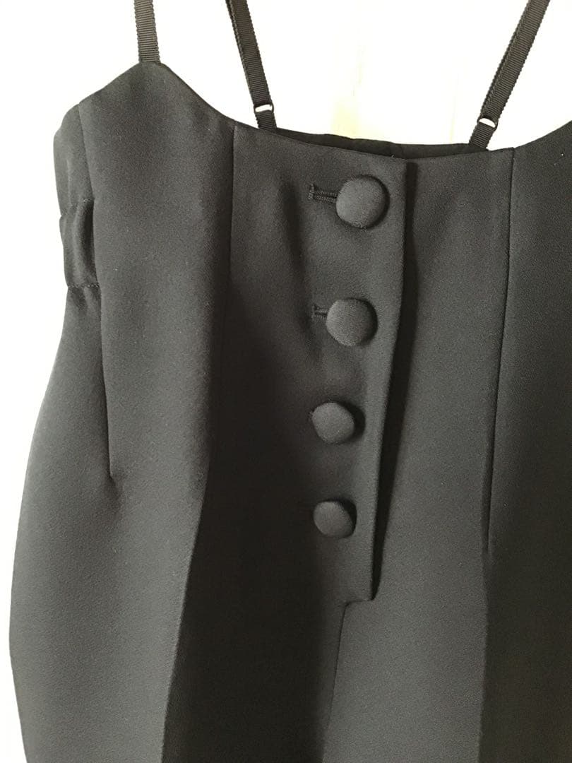 新品☆M'S GRACY エムズグレイシー ブラックキャミサロペット 40