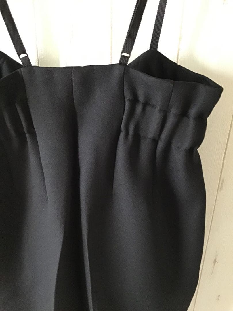 新品☆M'S GRACY エムズグレイシー ブラックキャミサロペット 40