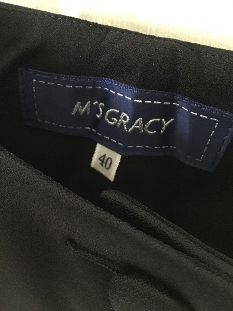 新品☆M'S GRACY エムズグレイシー ブラックキャミサロペット 40