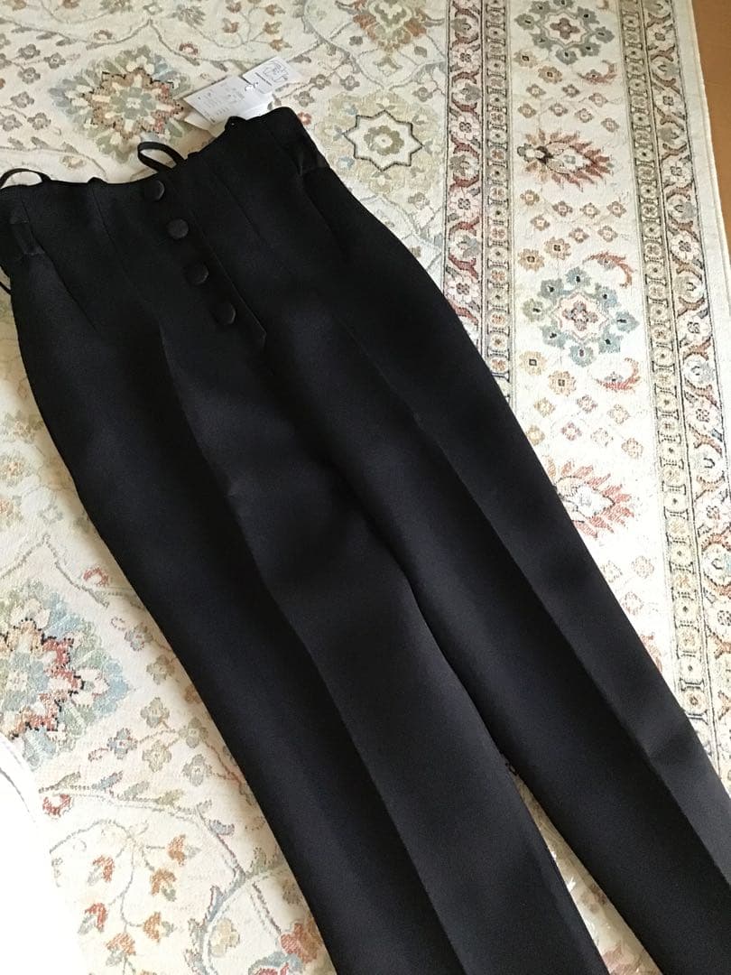 新品☆M'S GRACY エムズグレイシー ブラックキャミサロペット 40