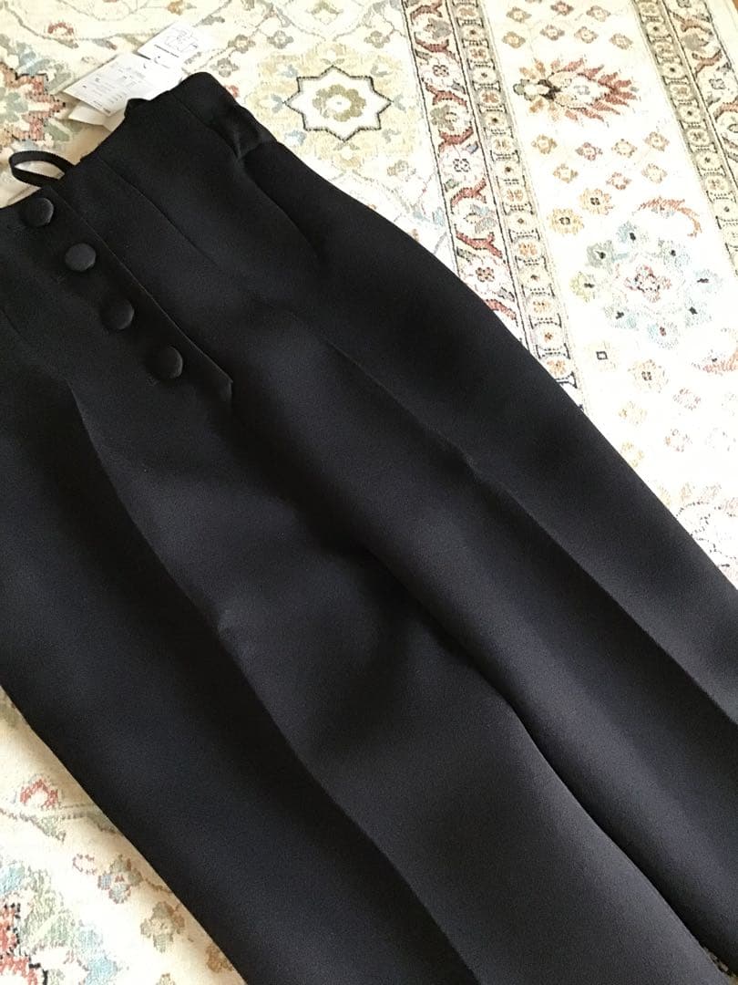 新品☆M'S GRACY エムズグレイシー ブラックキャミサロペット 40