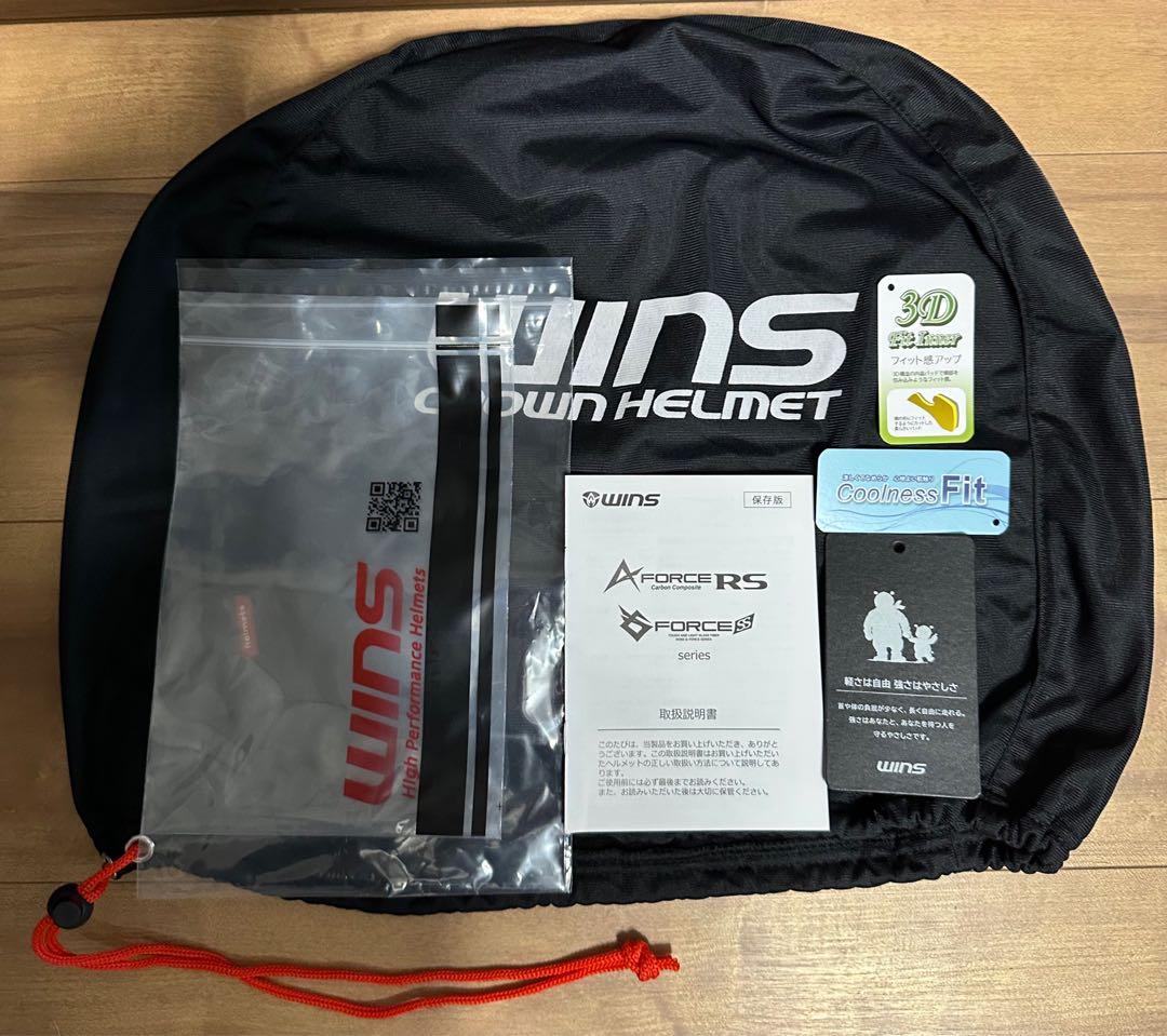 WINS A-FORCE フルフェイスヘルメット M