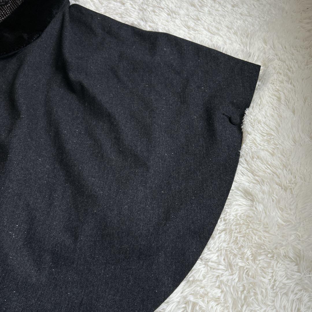 ✨美品✨ヒロミチナカノ 着物コート ポンチョ ケープ ファー 2way