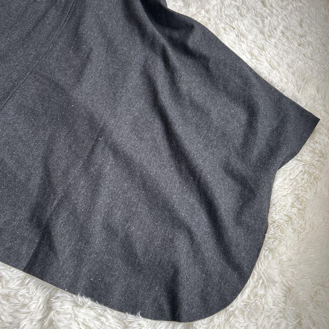 ✨美品✨ヒロミチナカノ 着物コート ポンチョ ケープ ファー 2way