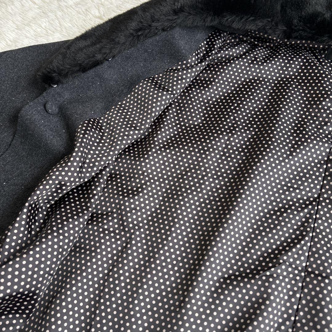 ✨美品✨ヒロミチナカノ 着物コート ポンチョ ケープ ファー 2way