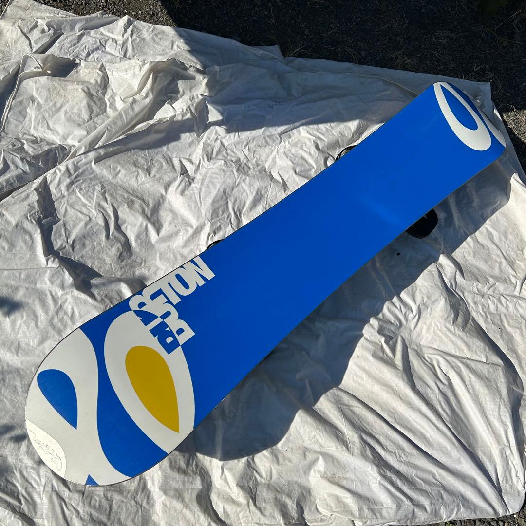 バートン　カスタム　スノーボード 156 黒/青