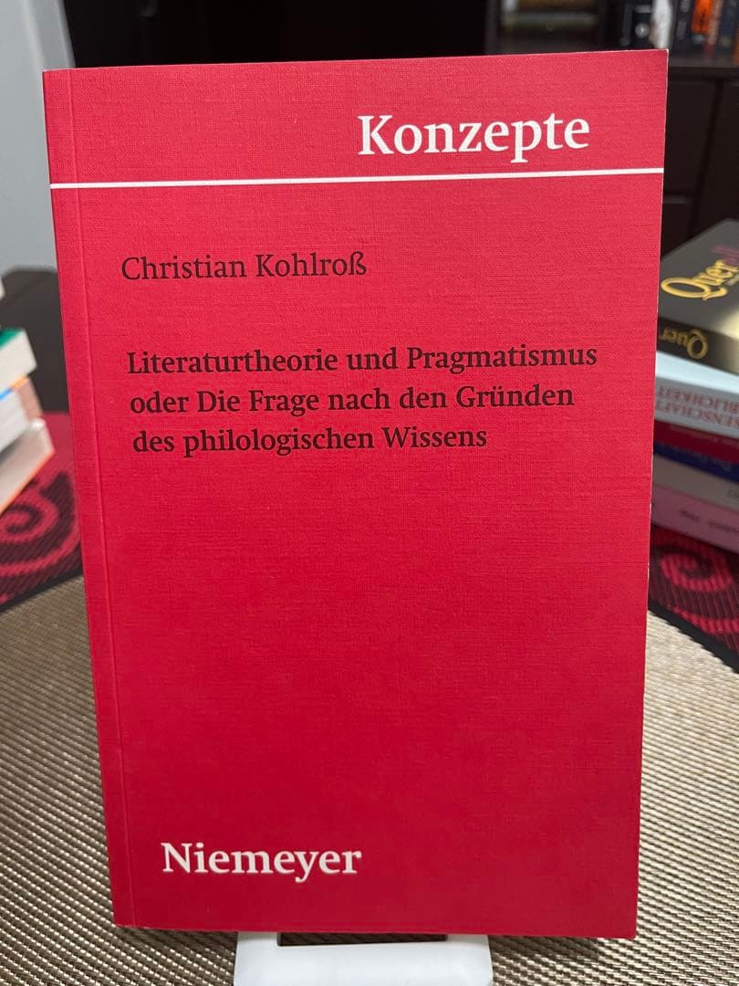 洋書 Literaturtheorie und Pragmatismus