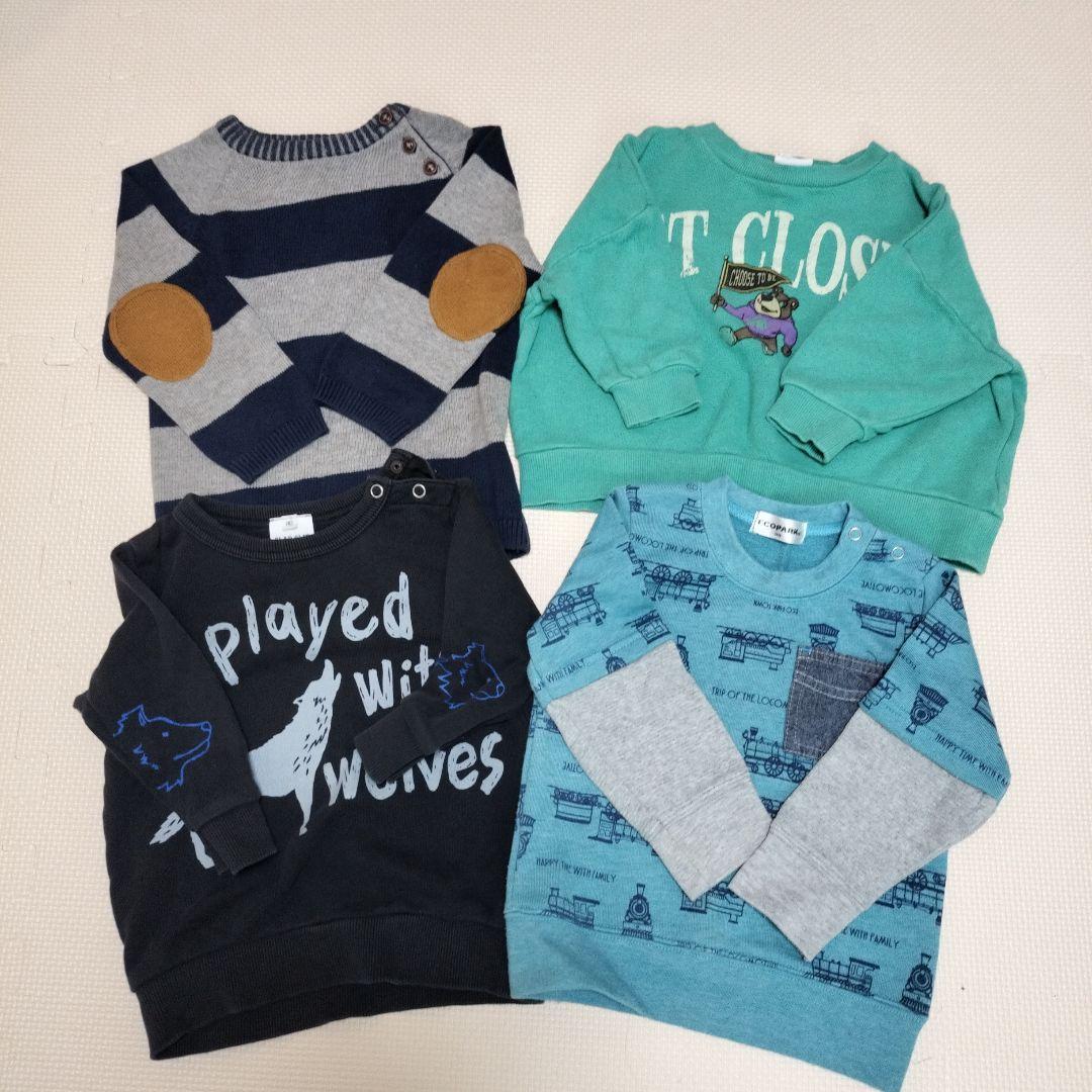 新品あり男の子秋冬服　47点まとめ売り