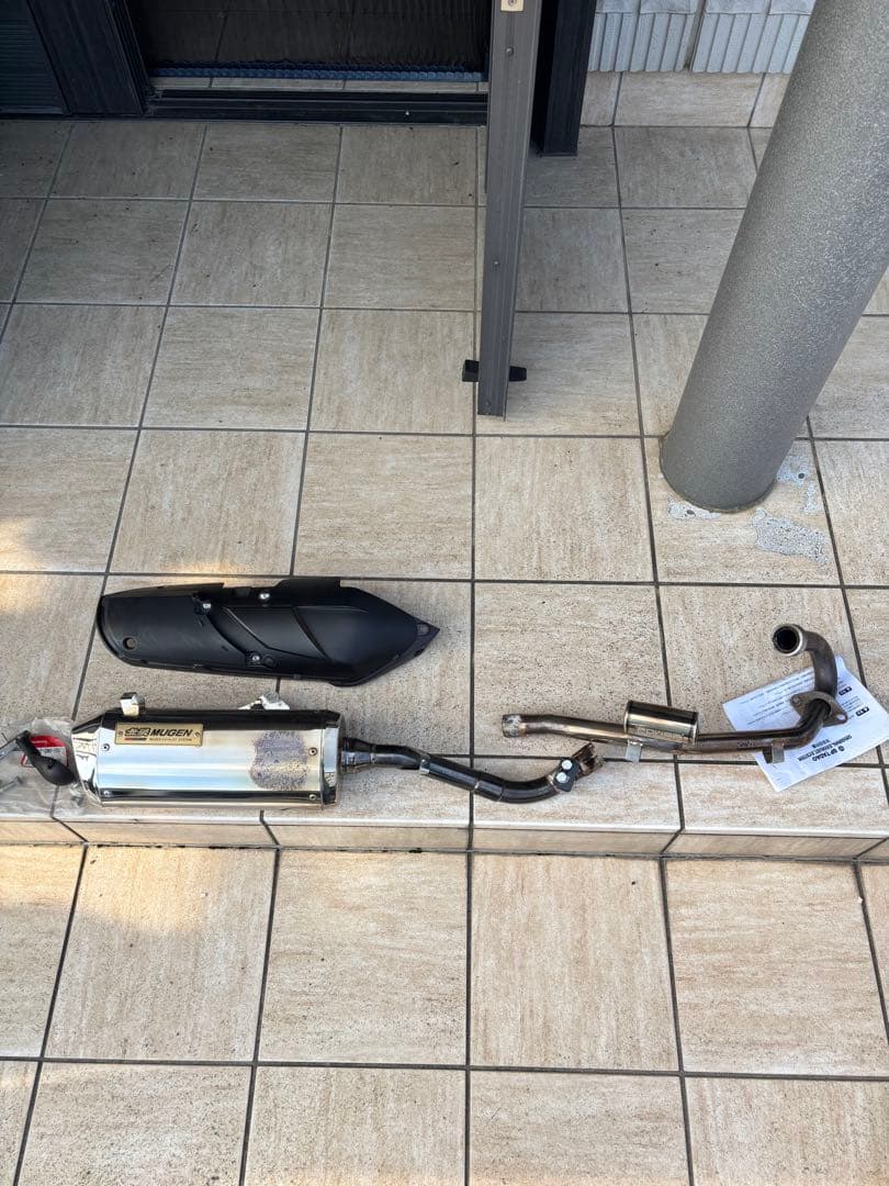 CRF250L（MD38）SP忠男POWER BOX と無限マフラーとその他