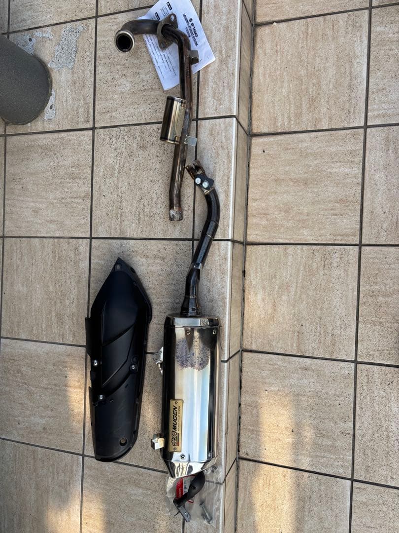 CRF250L（MD38）SP忠男POWER BOX と無限マフラーとその他