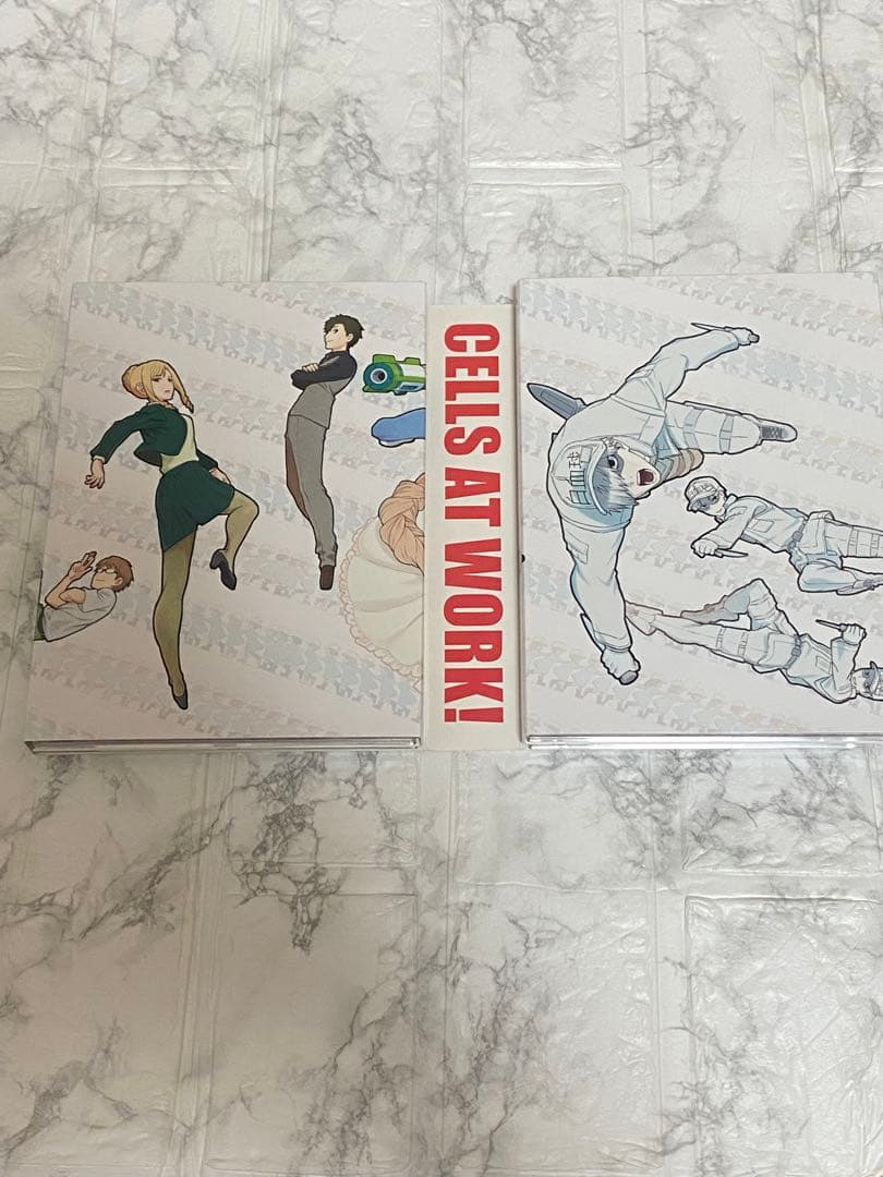 完全生産限定版　はたらく細胞 アニメBlu-ray6点セット➕イラストブック集付