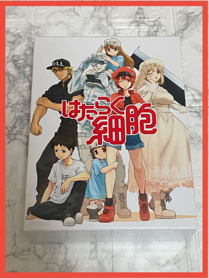 完全生産限定版　はたらく細胞 アニメBlu-ray6点セット➕イラストブック集付