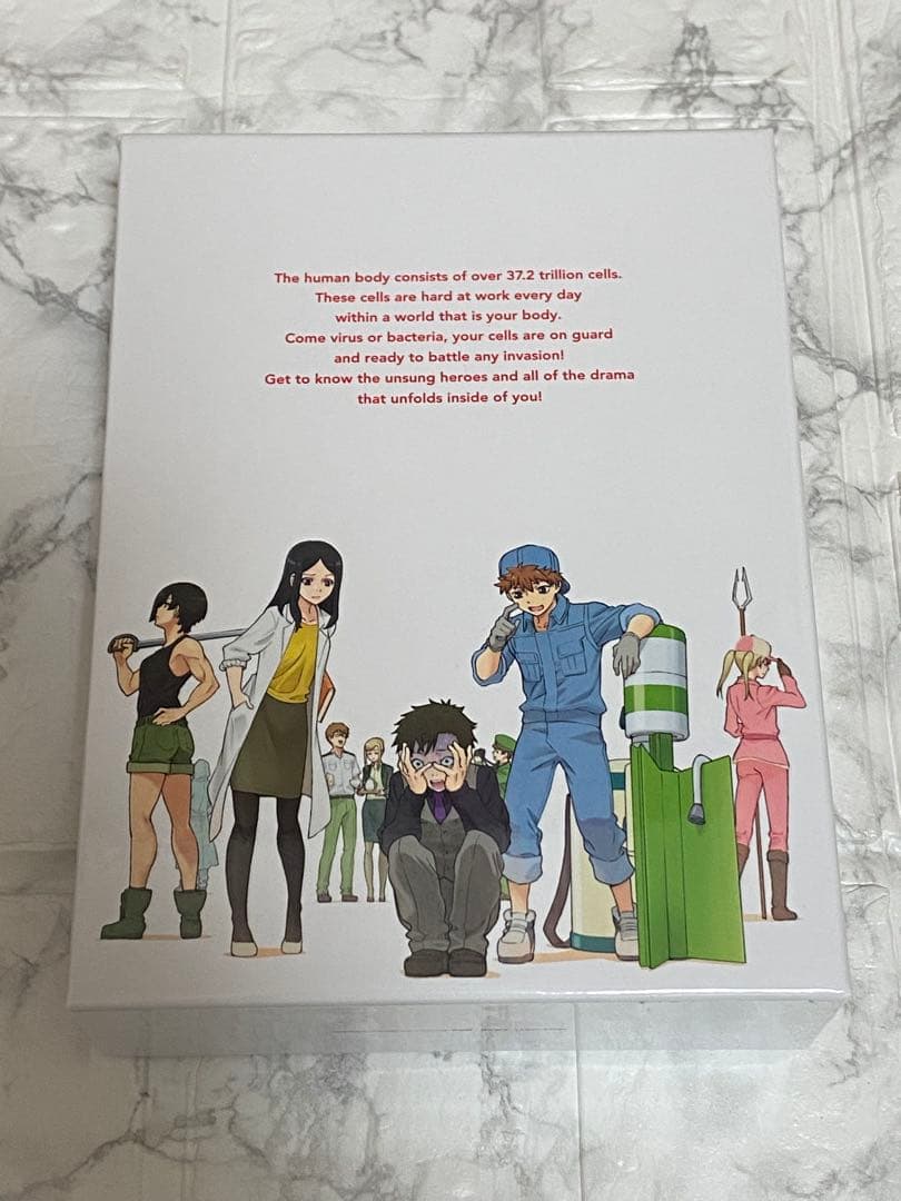 完全生産限定版　はたらく細胞 アニメBlu-ray6点セット➕イラストブック集付