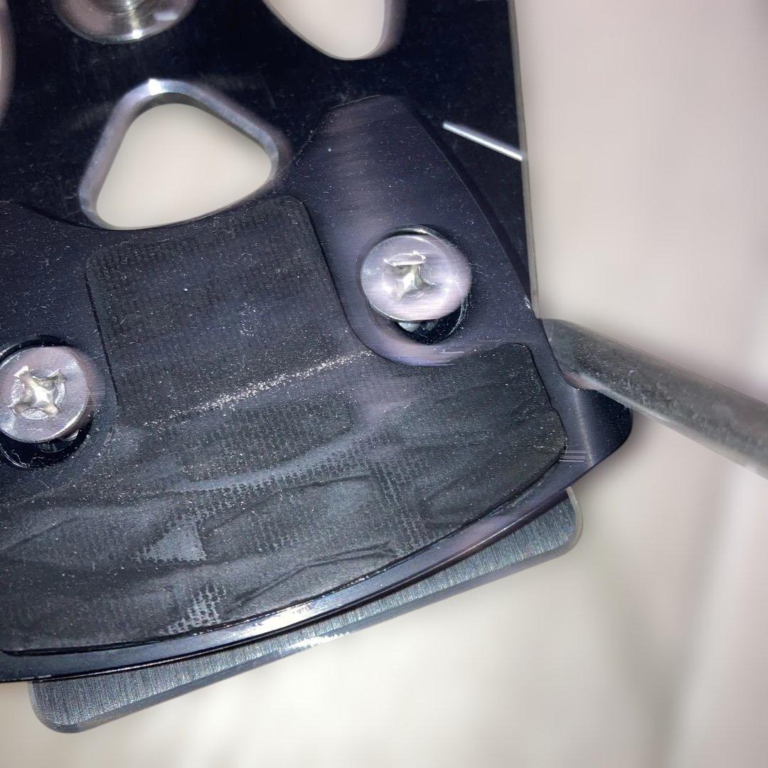 屋台の金魚！ ALC スノーボードビンディング Mサイズ 黒/赤