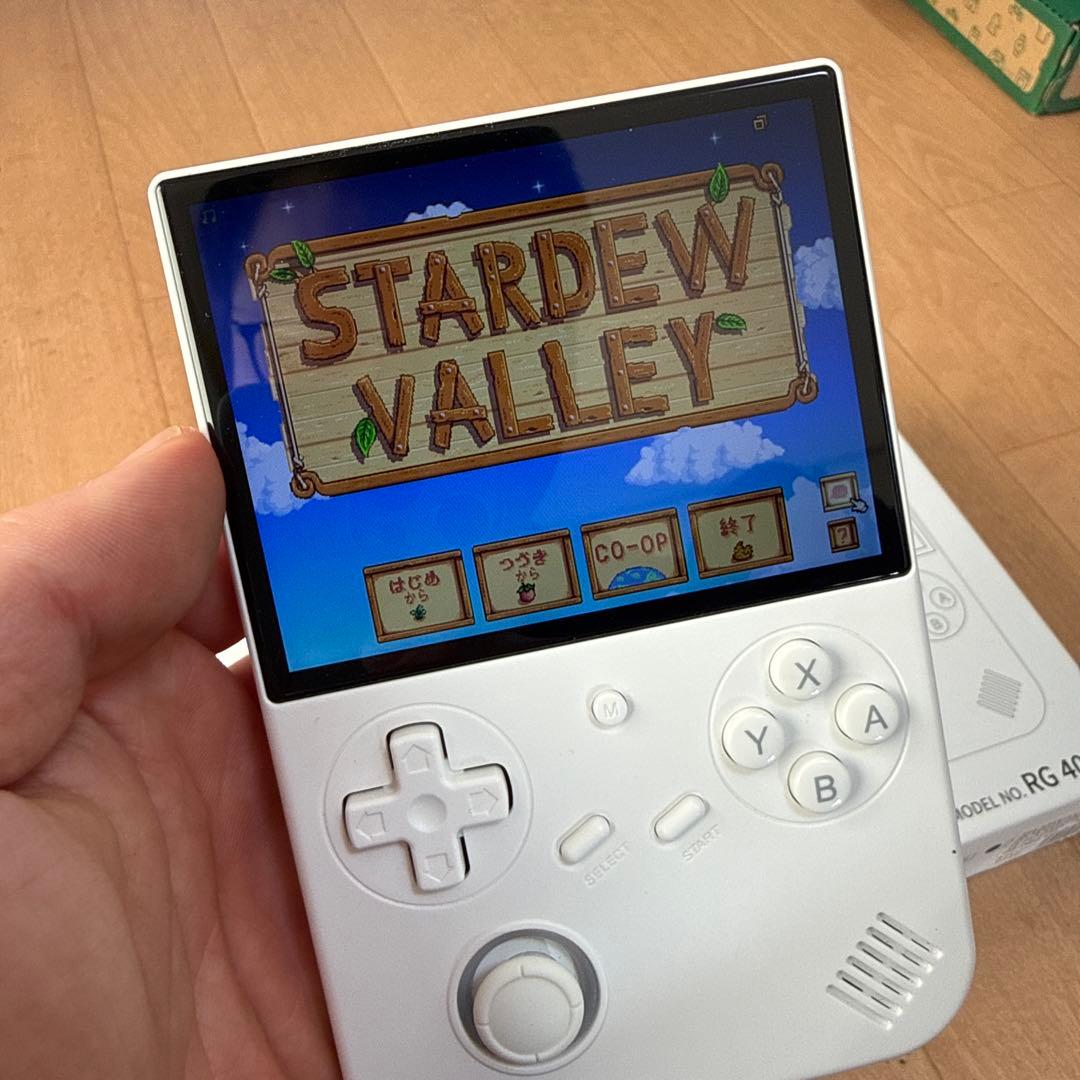 ANBERNIC RG40XXV　※公式保護ケース付き