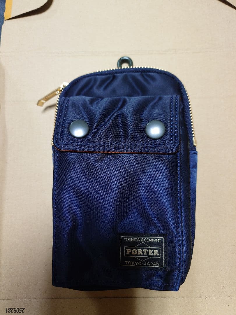ポーター　タンカーモバイルポーチ　ブルー