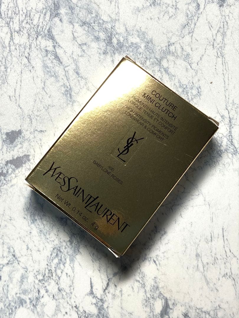 YSL クチュール ミニ クラッチ No.400 バビロン ローズ