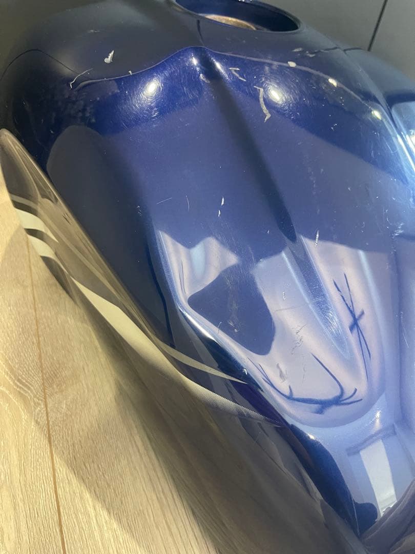 XJR400R純正外装　ガソリンタンク　テールカウル YAMAHA ブルー 青