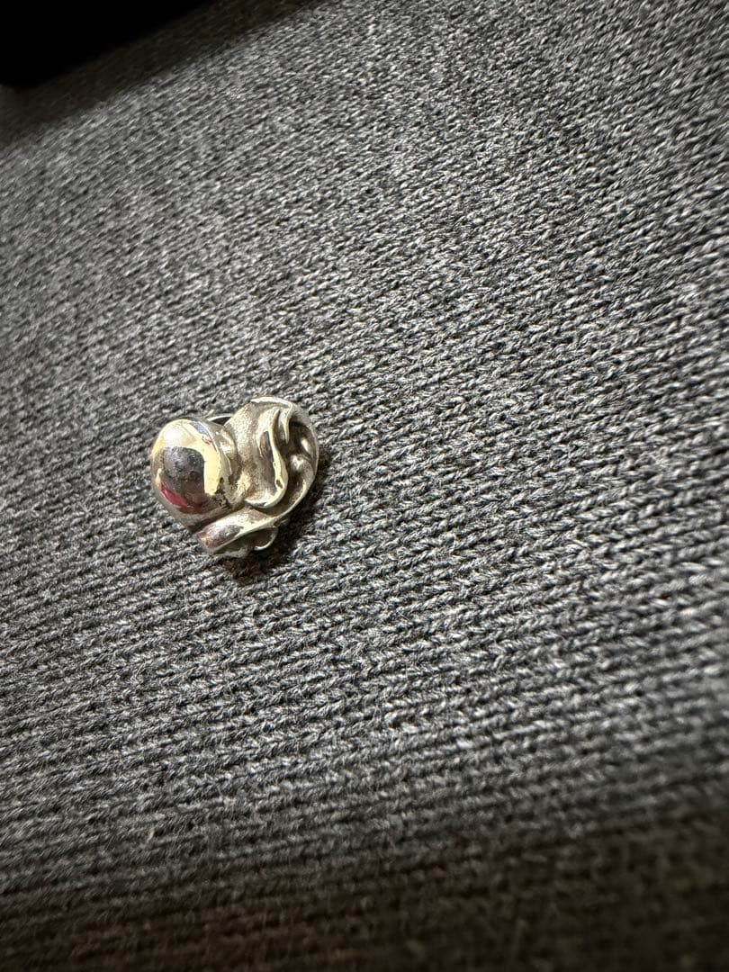 CHROME HEARTS クロムハーツ STUD HEART ハートピアス
