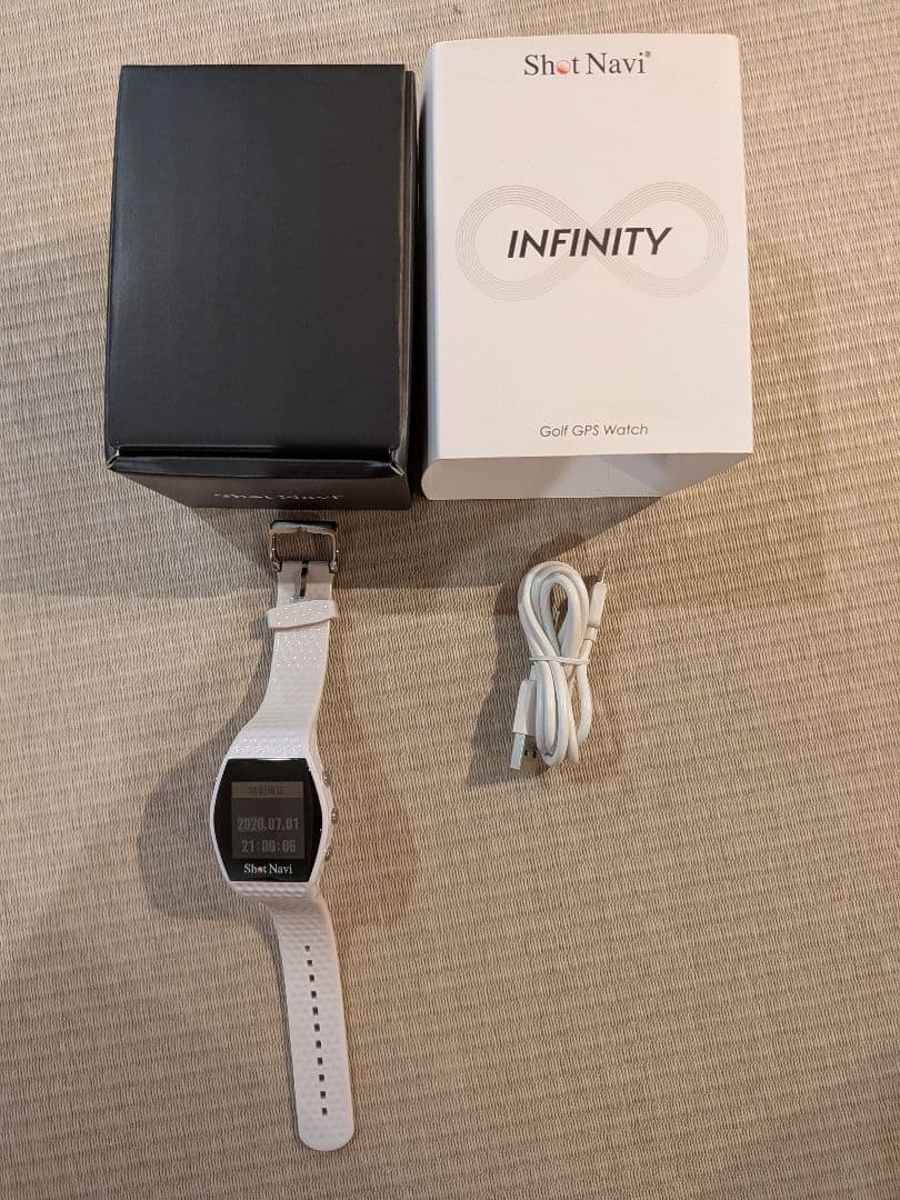 ShotNavi INFINITY ホワイト GPSナビ