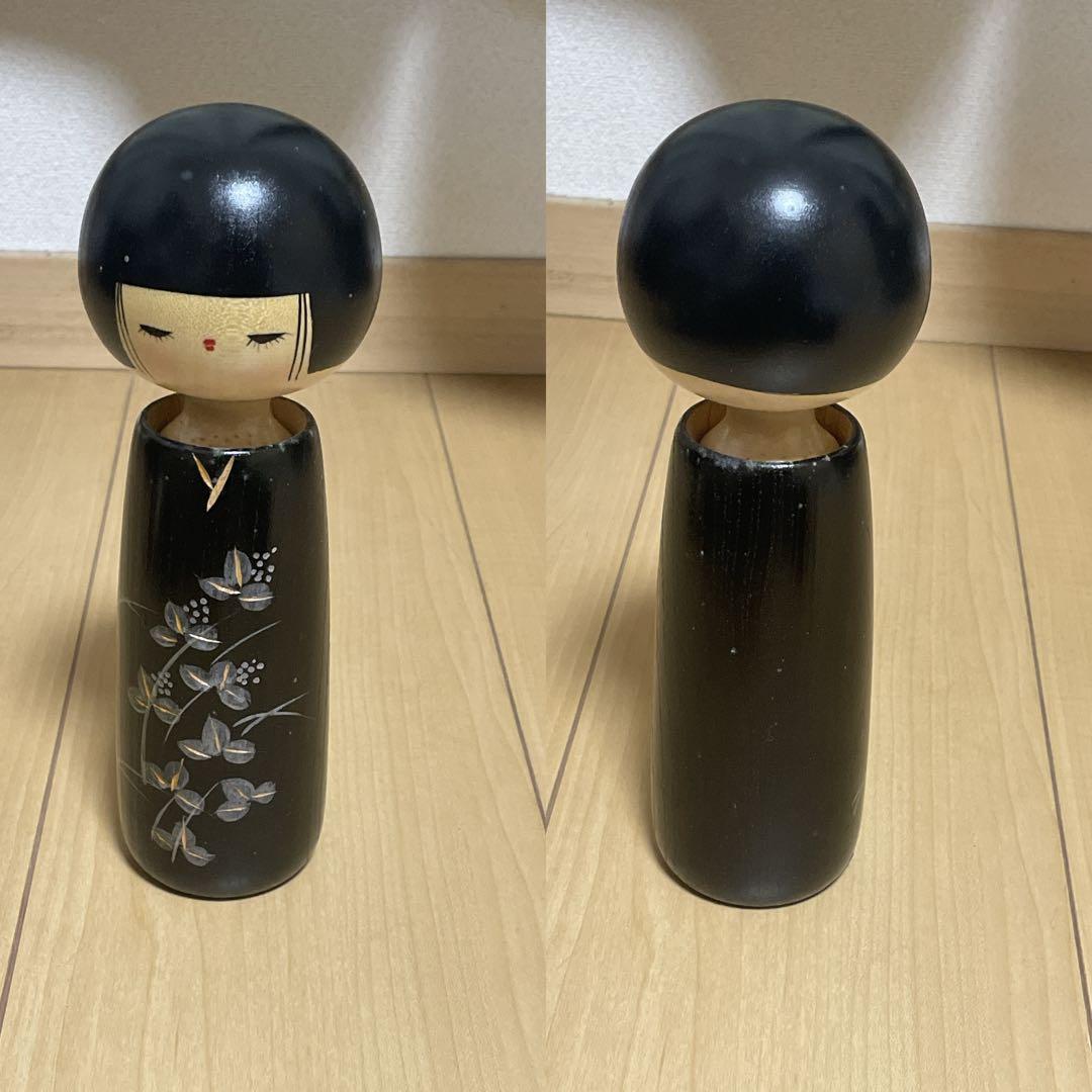 近代こけし　真一郎作　萩の里　箱あり　8体セット　まとめ売り