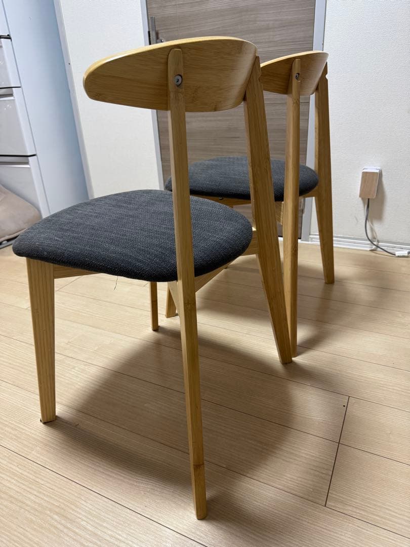 IKEA ダイニングチェア HANSOLA ハンソーラ2脚