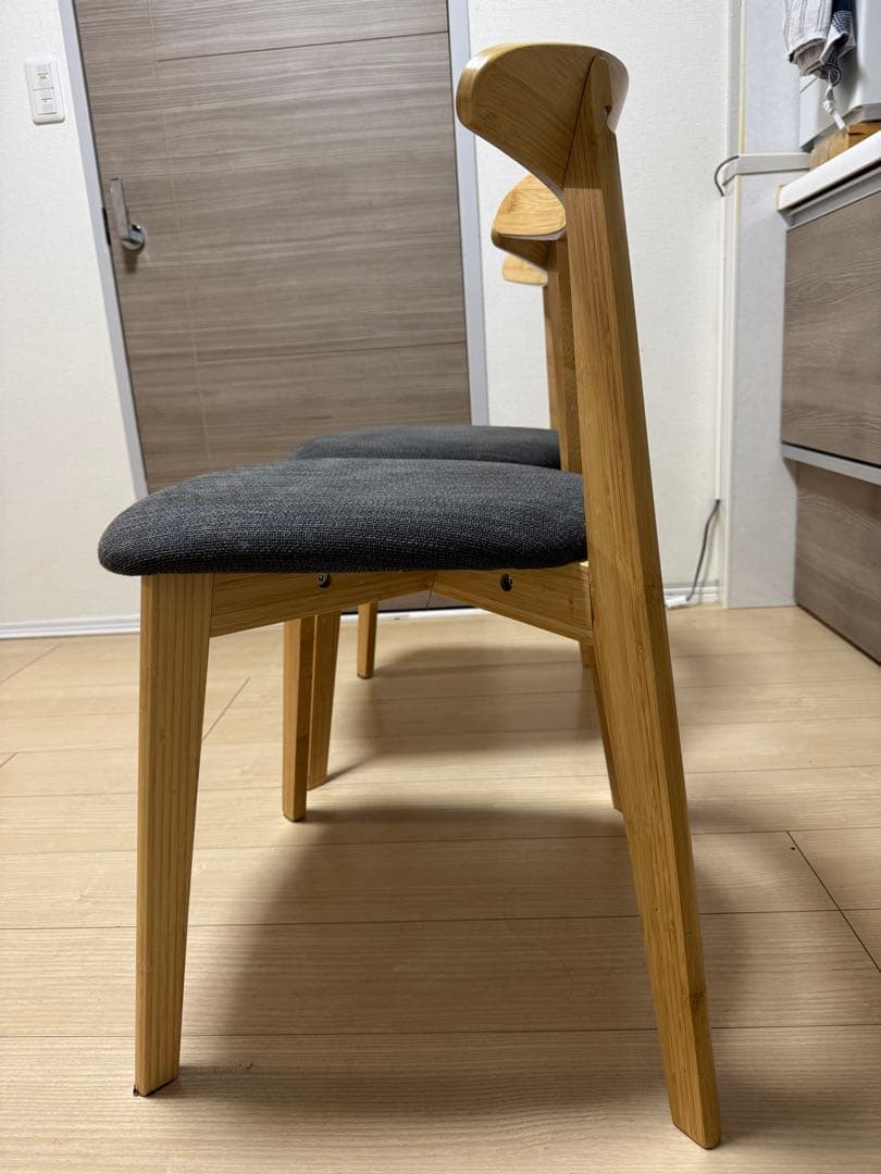 IKEA ダイニングチェア HANSOLA ハンソーラ2脚