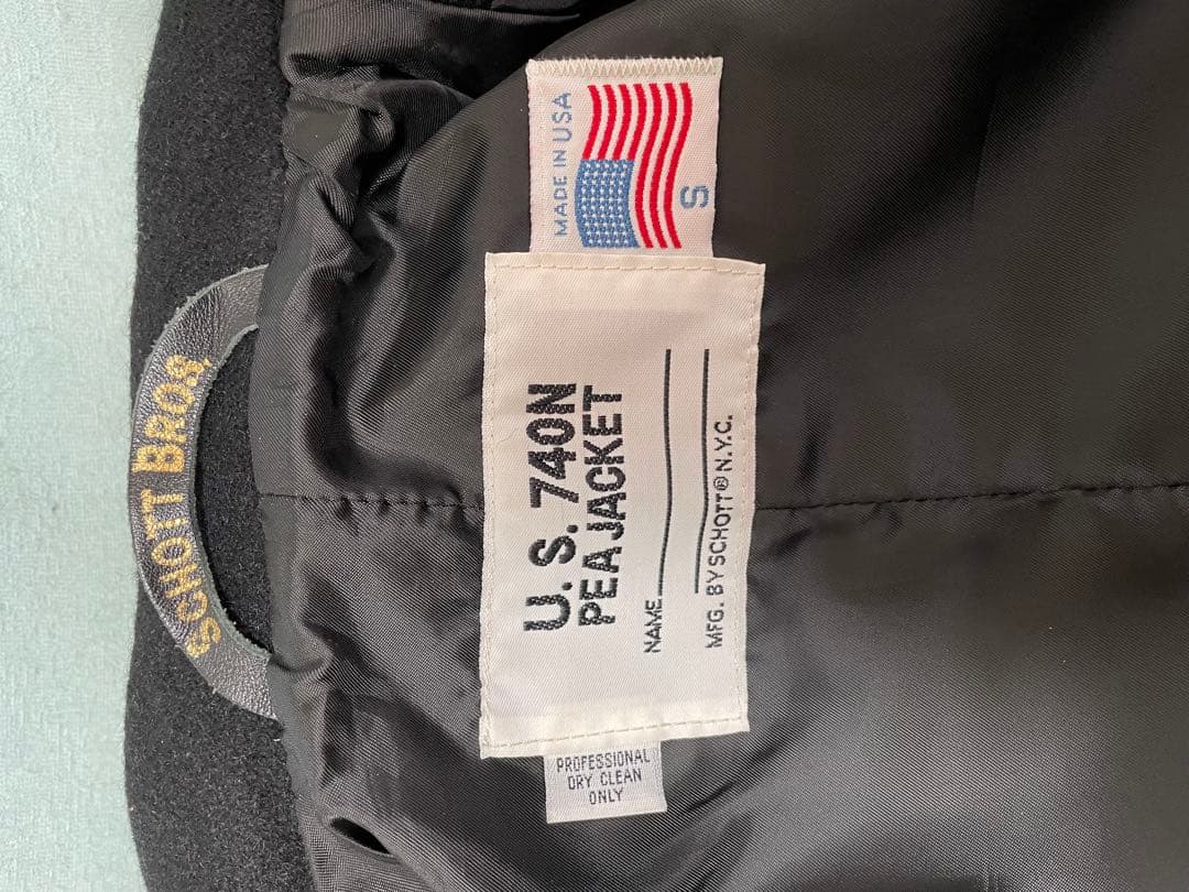 SCHOTT ショット　ロングピーコート US740N PEA JACKET