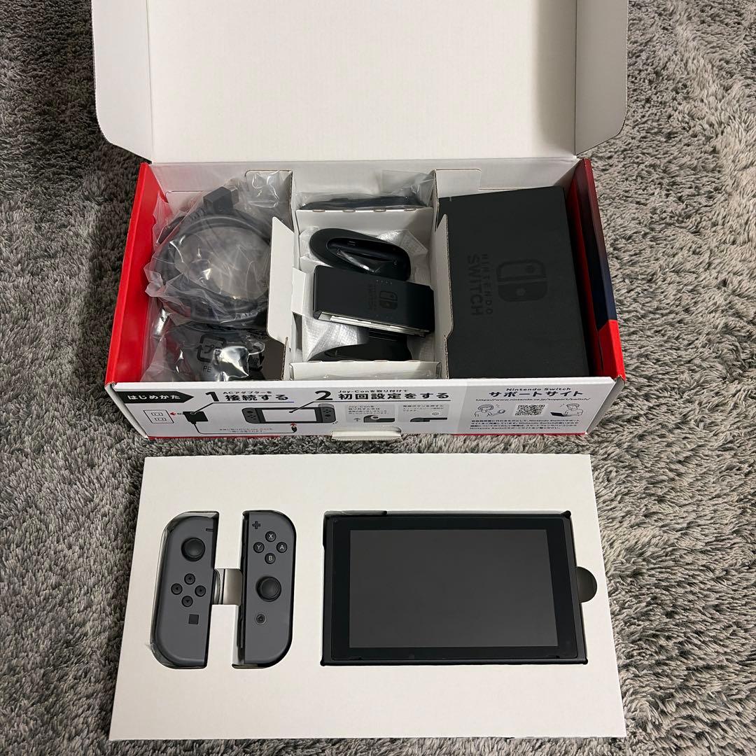 Switch 本体　グレー　バッテリー長持ちモデル