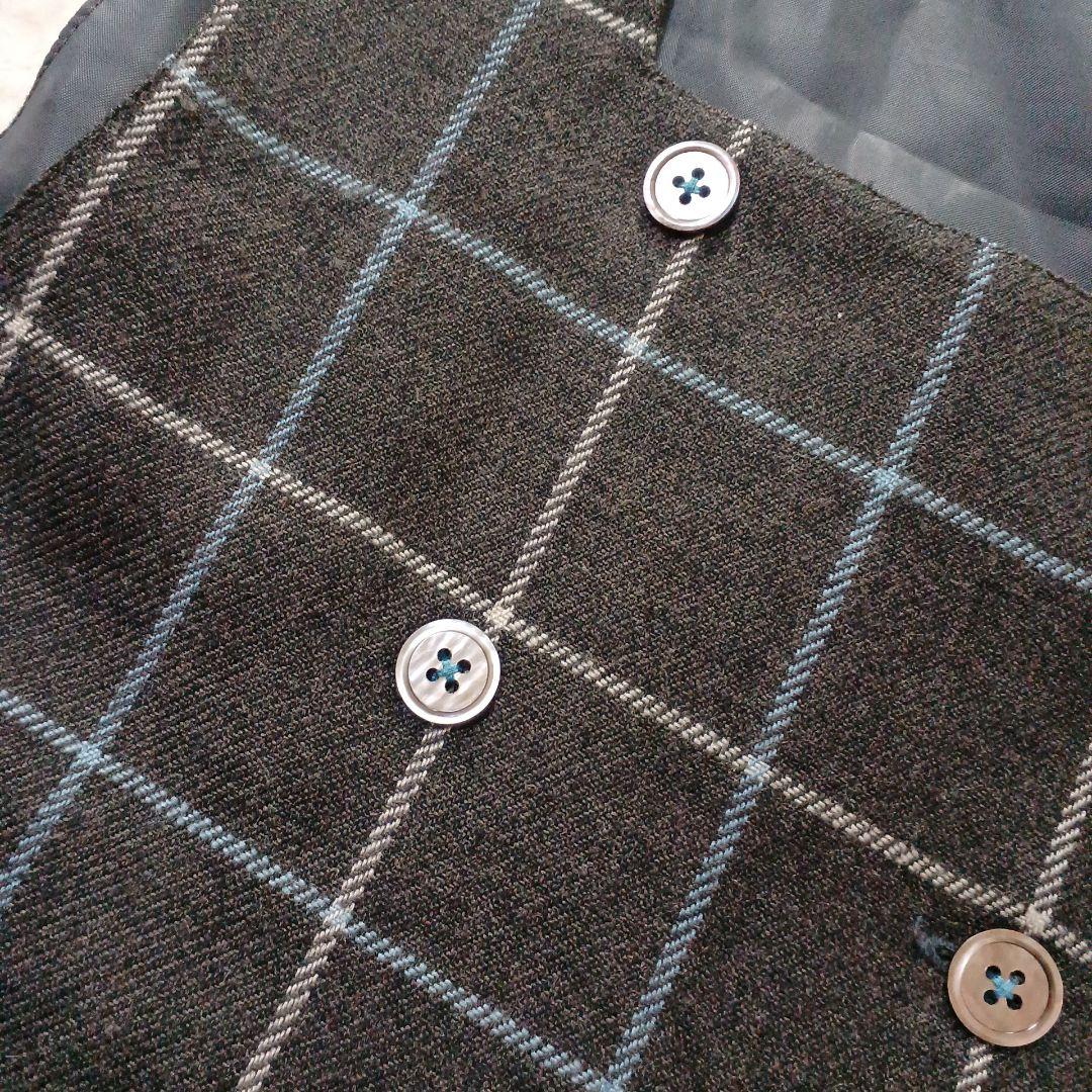 ファミリア✨120✨フォーマルアンサンブル　ネイビー　ワンピース　卒園式　入学式