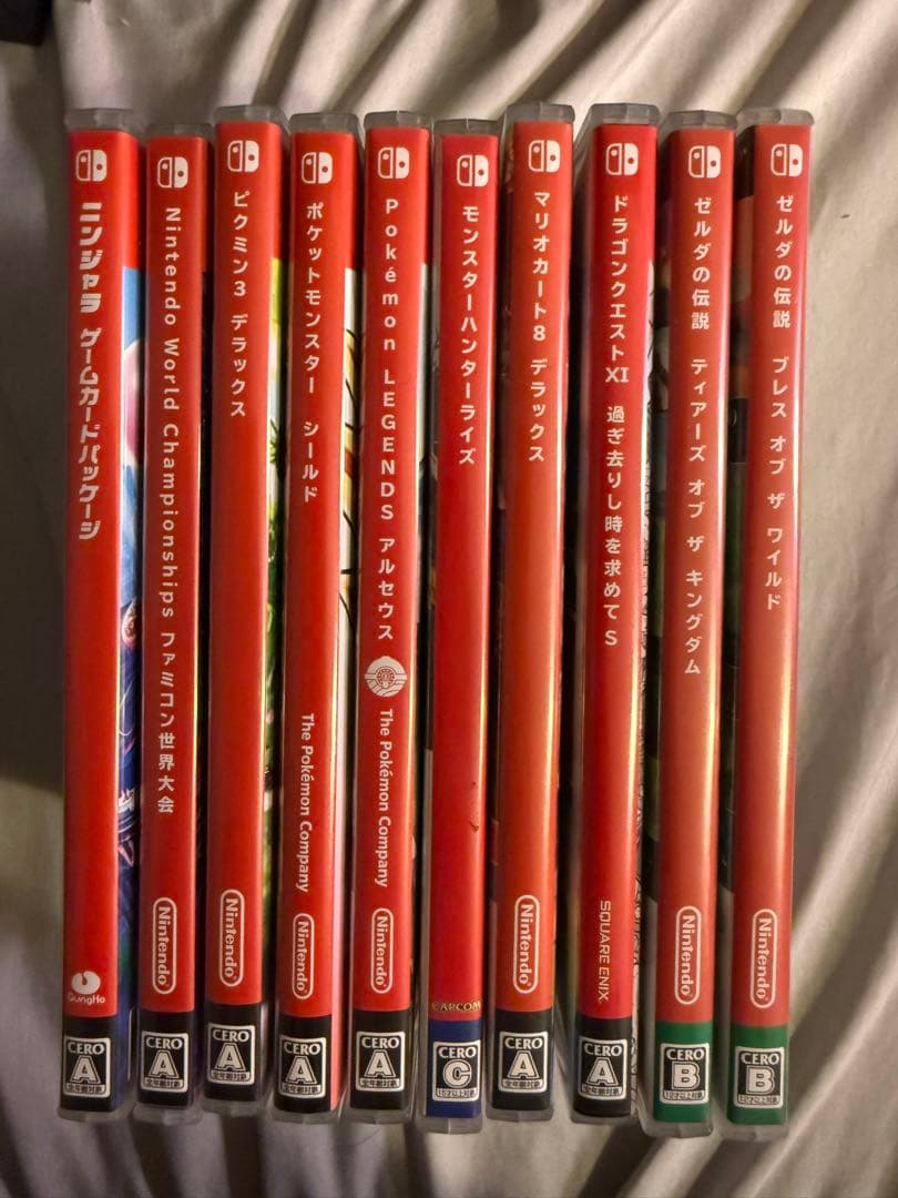 Switch本体・周辺機器+ ソフト10本など