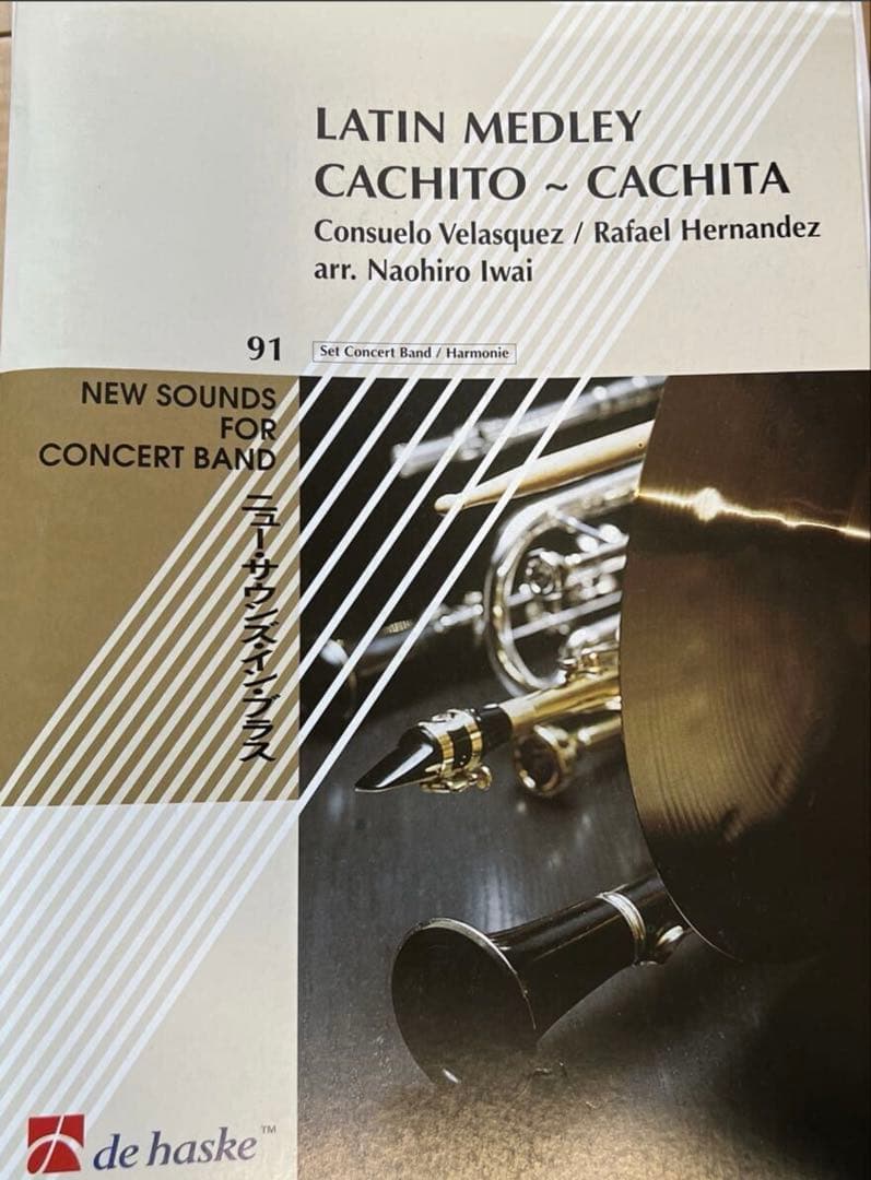 NSB 岩井直溥編曲　ラテンメドレー　カチート〜カチータ