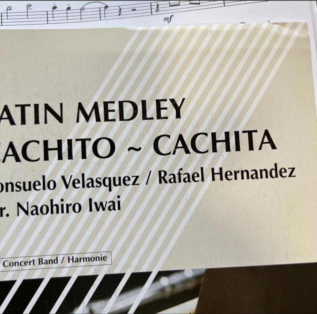 NSB 岩井直溥編曲　ラテンメドレー　カチート〜カチータ