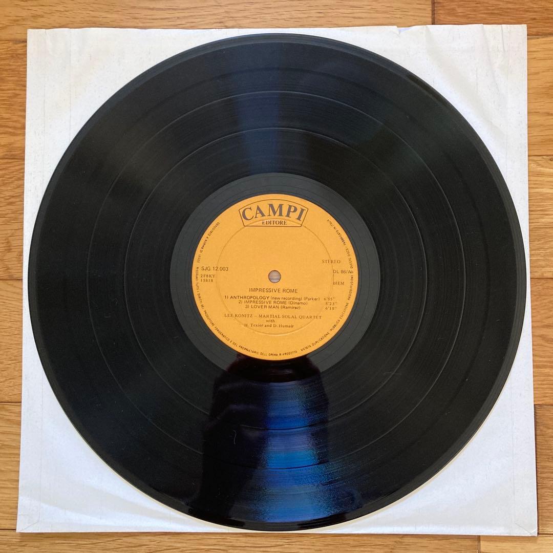 洋楽 IMPRESSIVE ROME KONITZ SOLAL