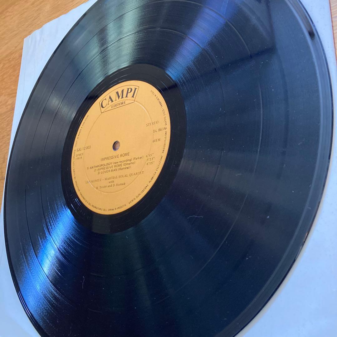 洋楽 IMPRESSIVE ROME KONITZ SOLAL