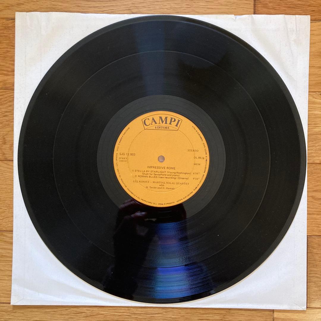 洋楽 IMPRESSIVE ROME KONITZ SOLAL