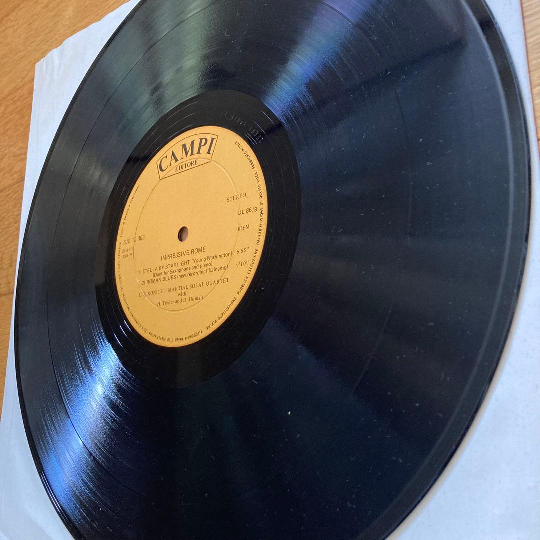 洋楽 IMPRESSIVE ROME KONITZ SOLAL