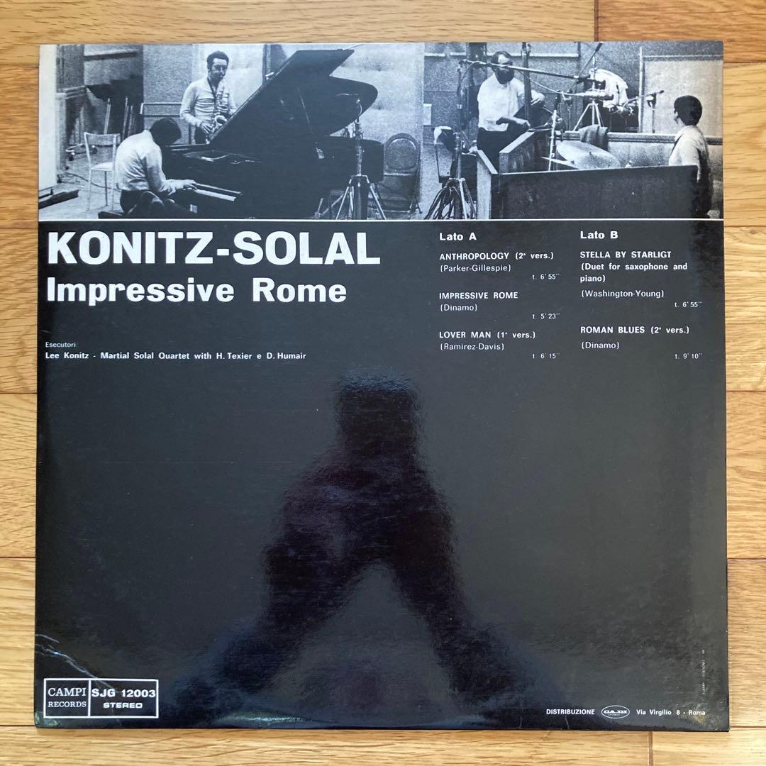 洋楽 IMPRESSIVE ROME KONITZ SOLAL