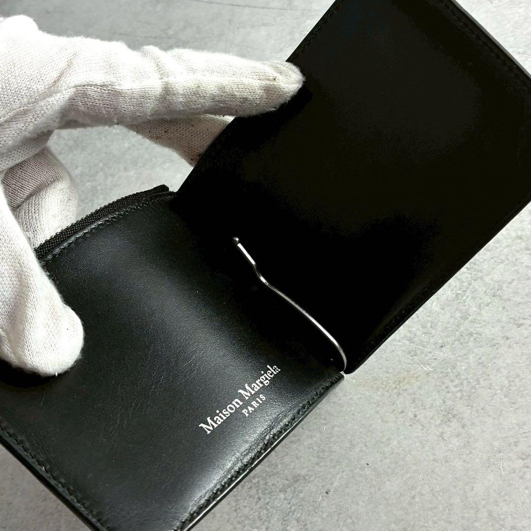 小物 MAISON MARGIELA Money clip leather Black