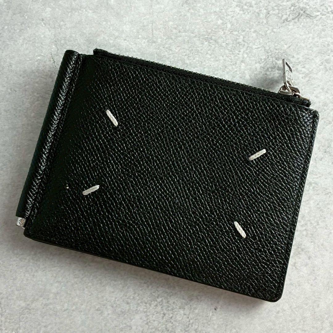 小物 MAISON MARGIELA Money clip leather Black