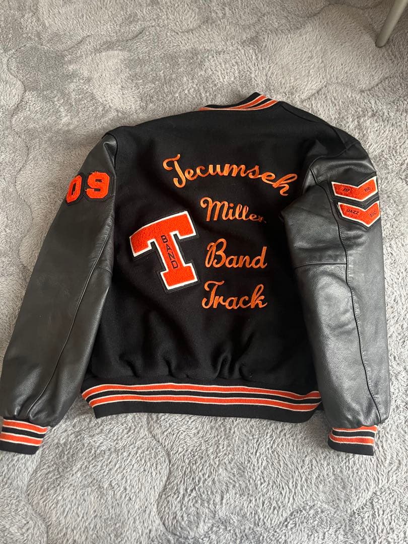 90's/90年代/DeLONG/デロング/スタジャン/黒